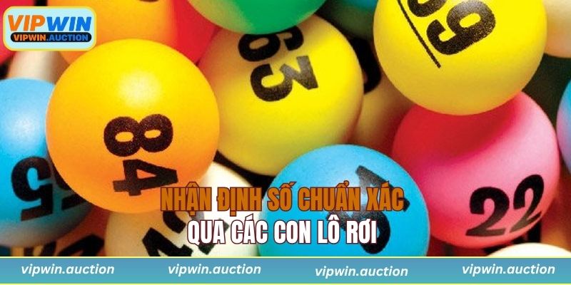 Nhận định số chuẩn xác qua các con lô rơi 